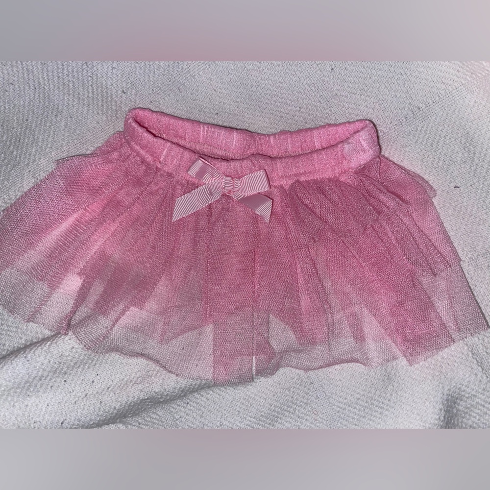 Charming Pink Tulle Tutu for Infant